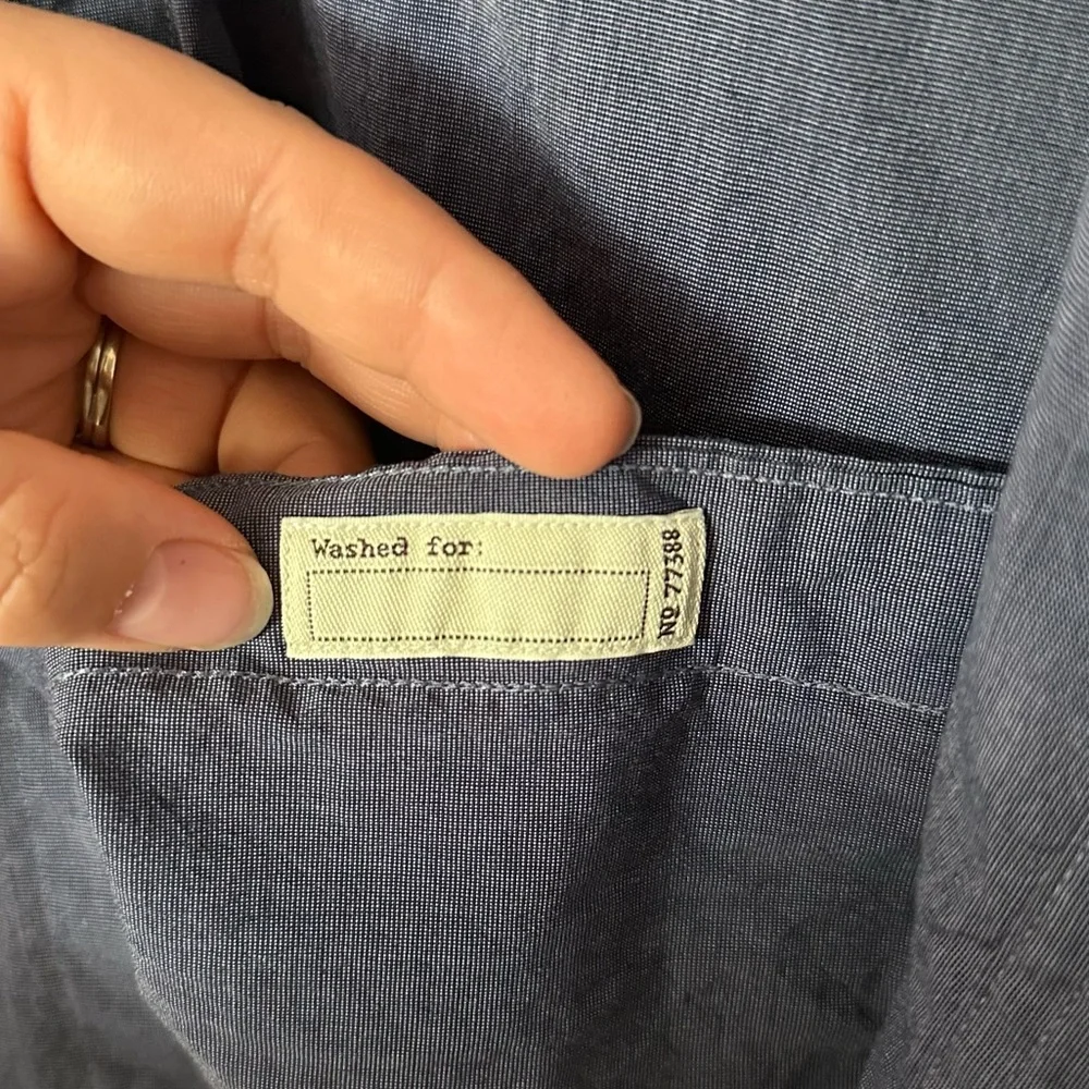 J. Crew Navy Button-Down Casual Shirt